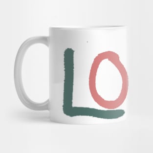 Hand Written Love Mug